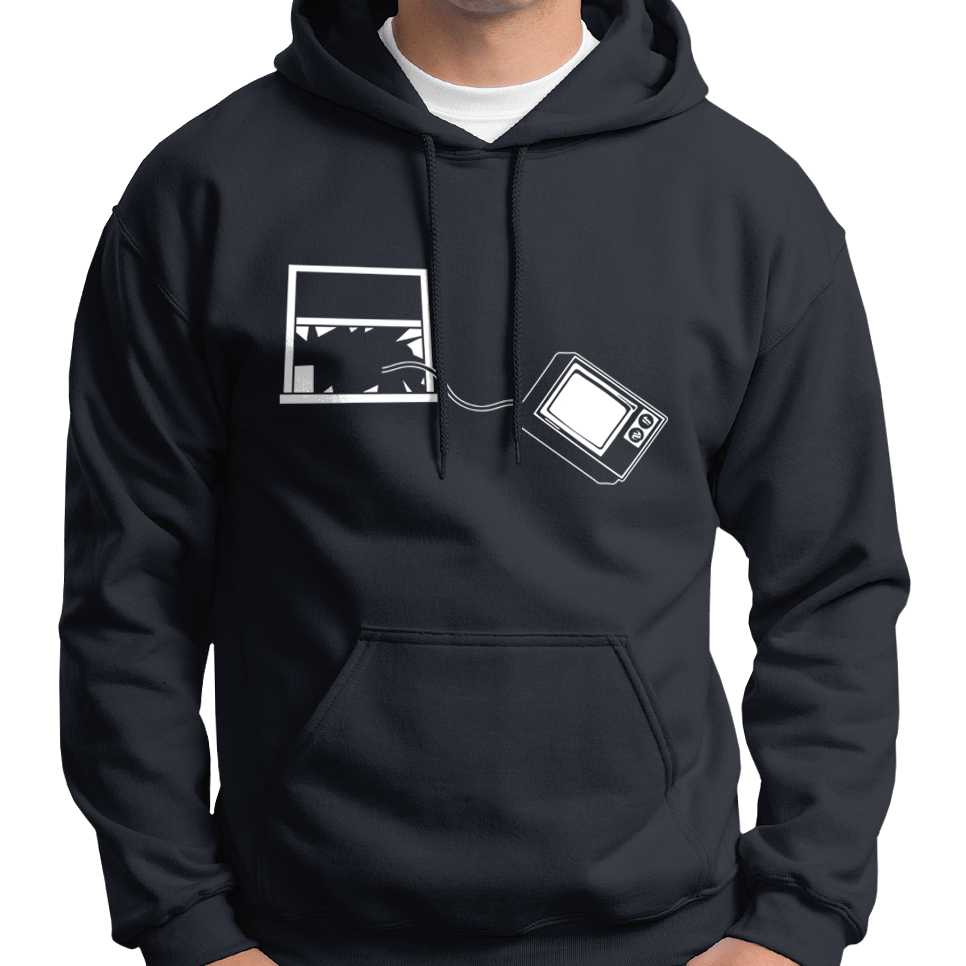 Kill Your TV Anti Mainstream Media Hoodie Wide Awake Clothing