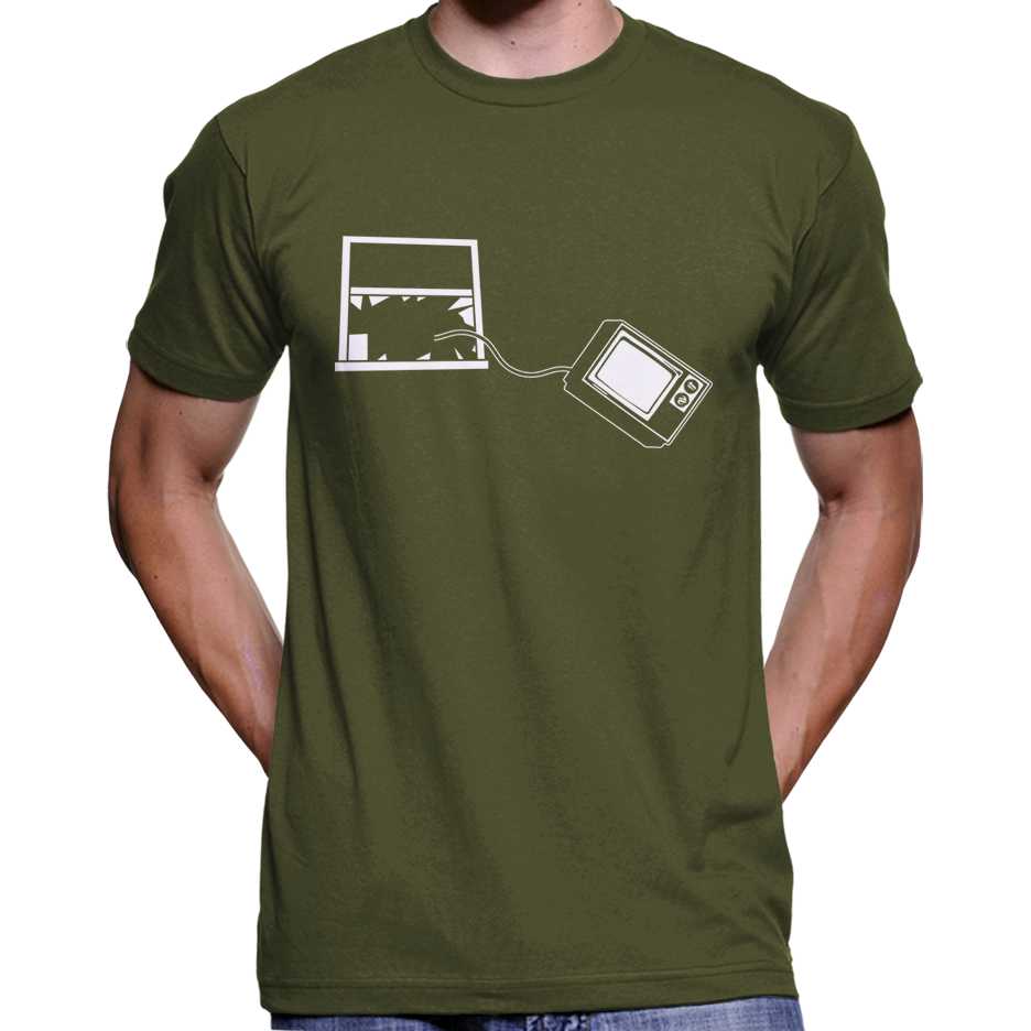 Kill Your TV Anti Mainstream Media T-Shirt Wide Awake Clothing