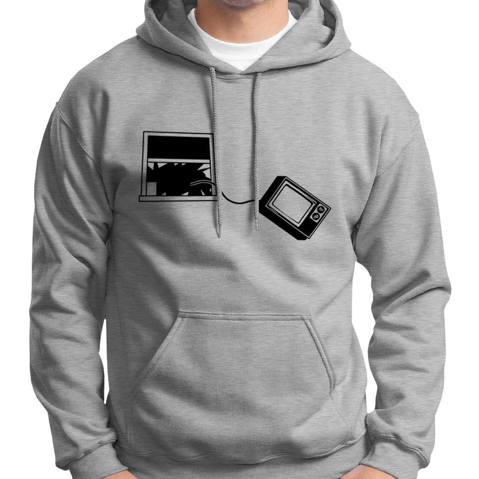 Kill Your TV Anti Mainstream Media Hoodie Wide Awake Clothing
