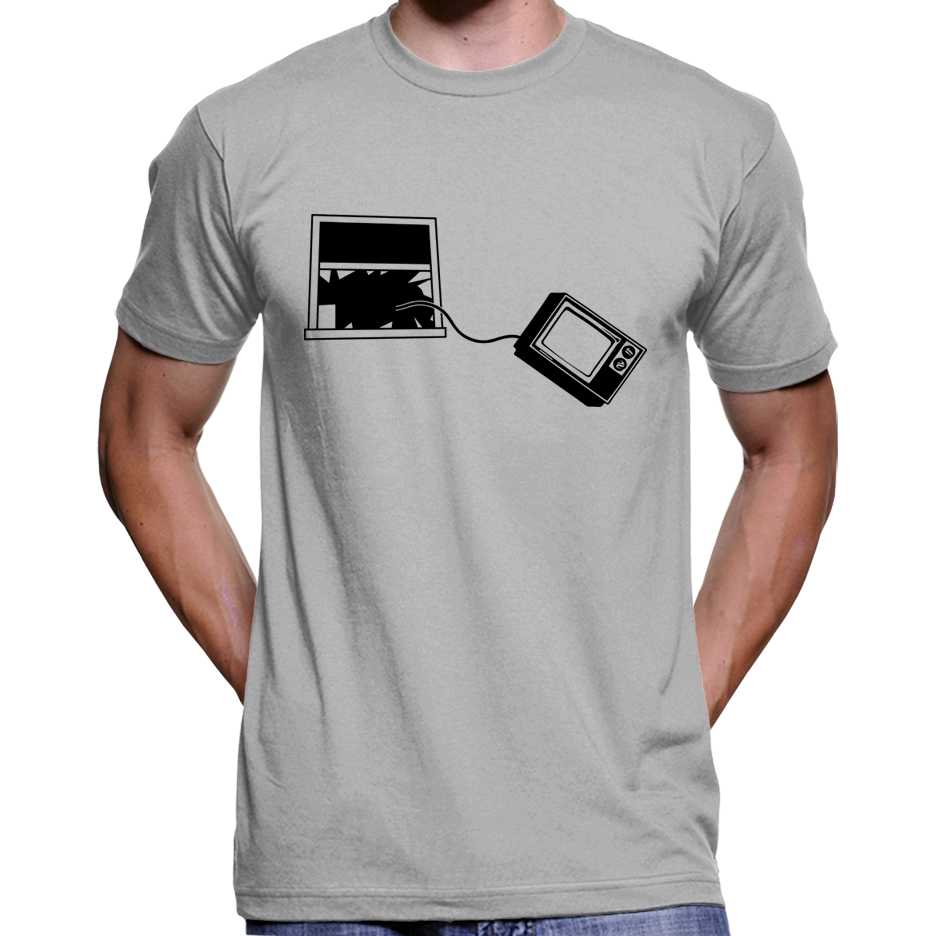 Kill Your TV Anti Mainstream Media T-Shirt Wide Awake Clothing