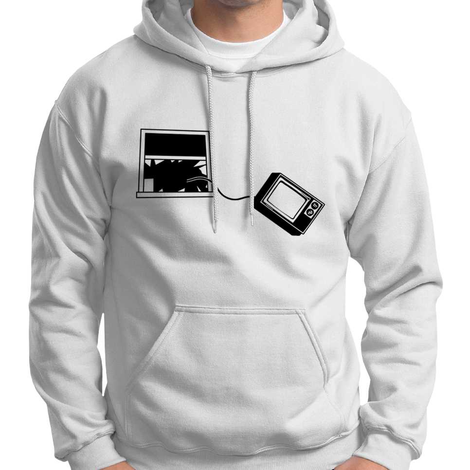 Kill Your TV Anti Mainstream Media Hoodie Wide Awake Clothing