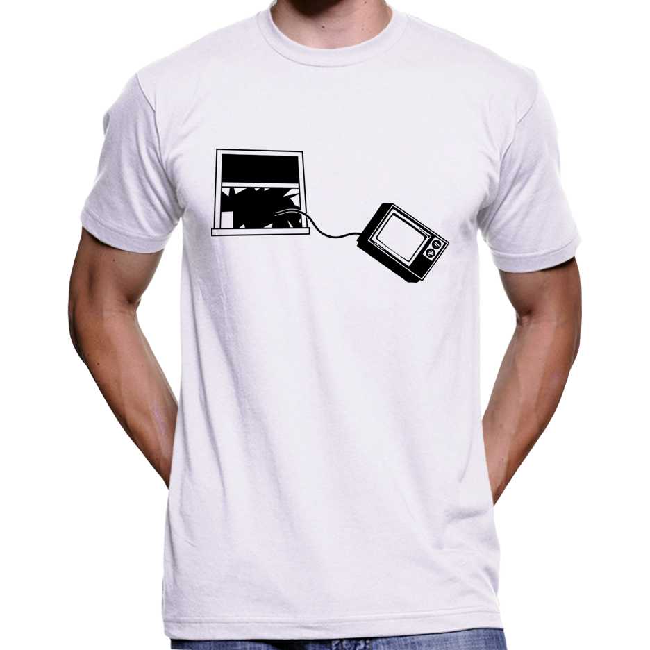 Kill Your TV Anti Mainstream Media T-Shirt Wide Awake Clothing