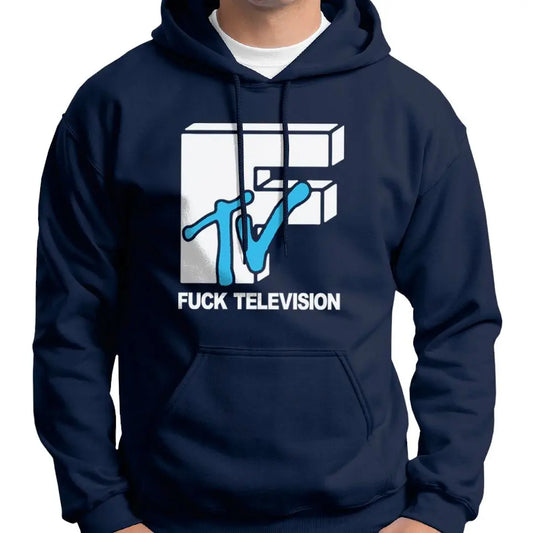 Fuck Television MTV Parody Hoodie Wide Awake Clothing