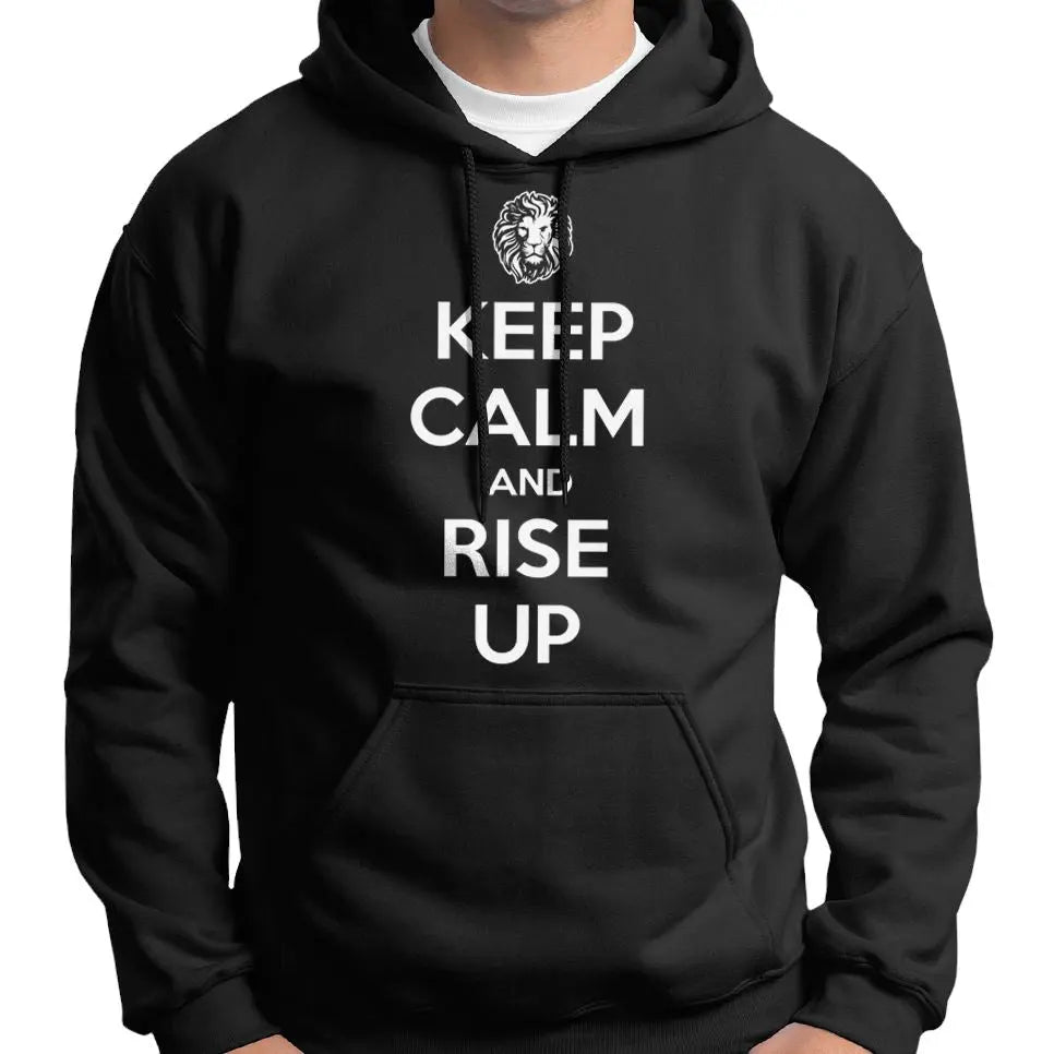 "Keep Calm And Rise Up" Hoodie Wide Awake Clothing
