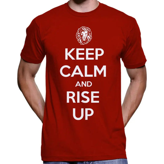 "Keep Calm And Rise Up" T-Shirt Wide Awake Clothing