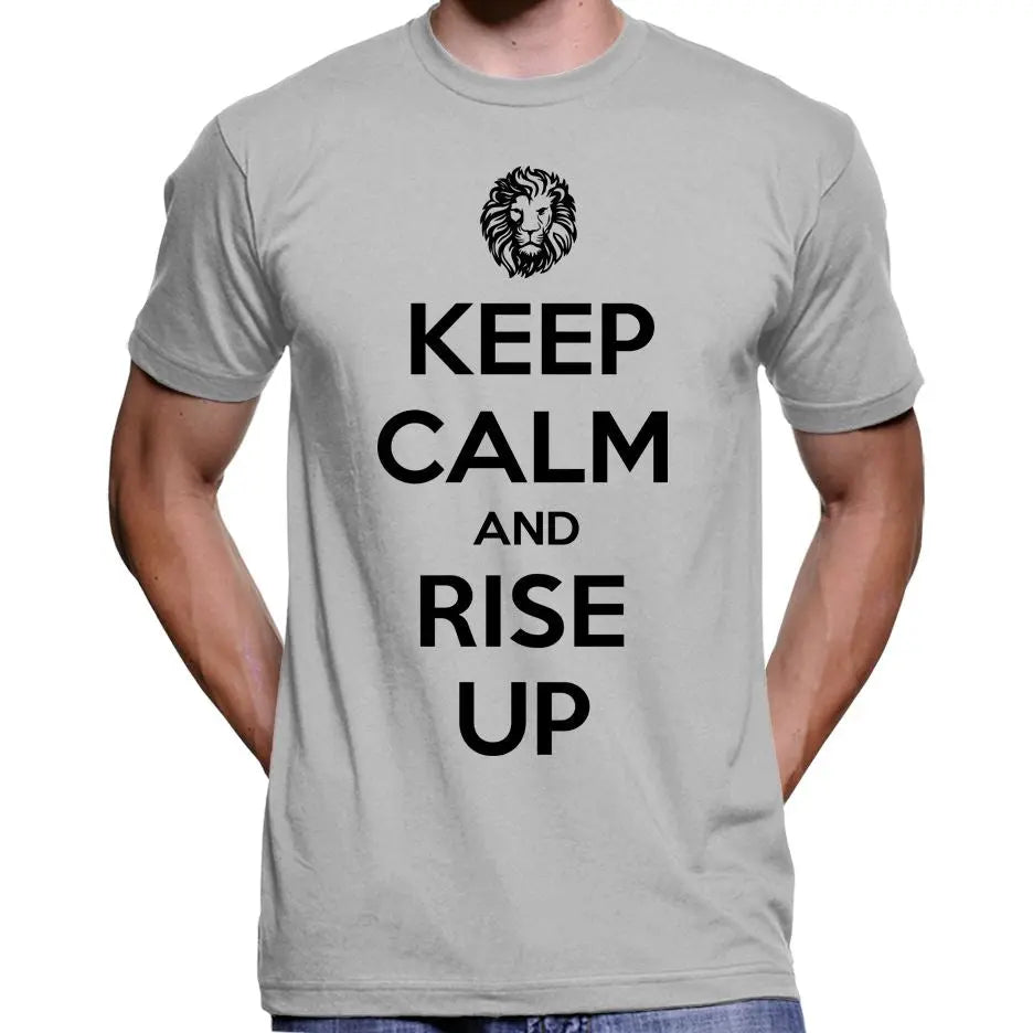 "Keep Calm And Rise Up" T-Shirt Wide Awake Clothing