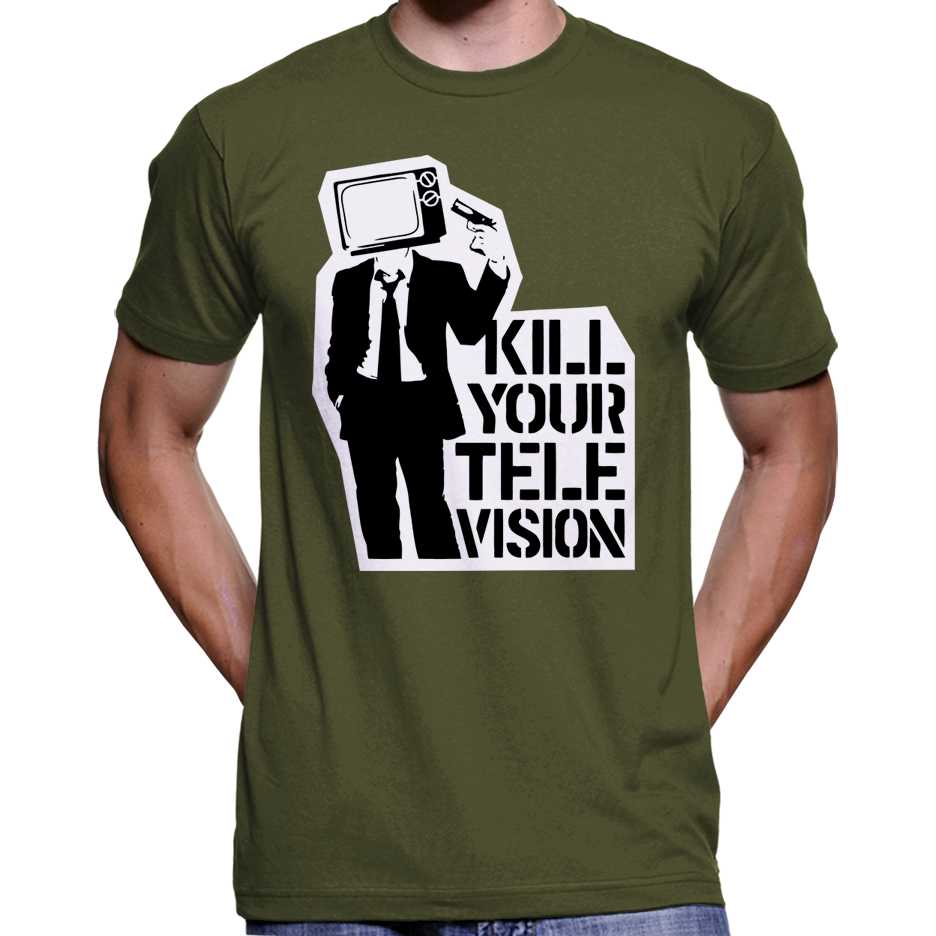 Kill Your Television T-Shirt Wide Awake Clothing