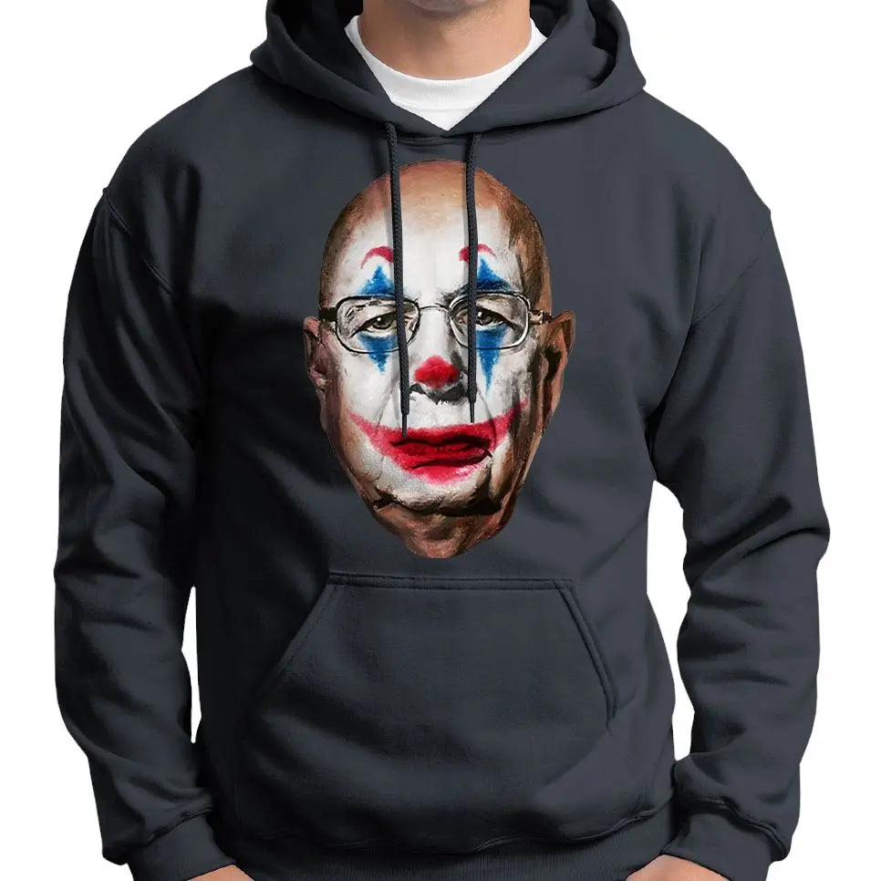 Klaus Schwab Clown Hoodie Wide Awake Clothing