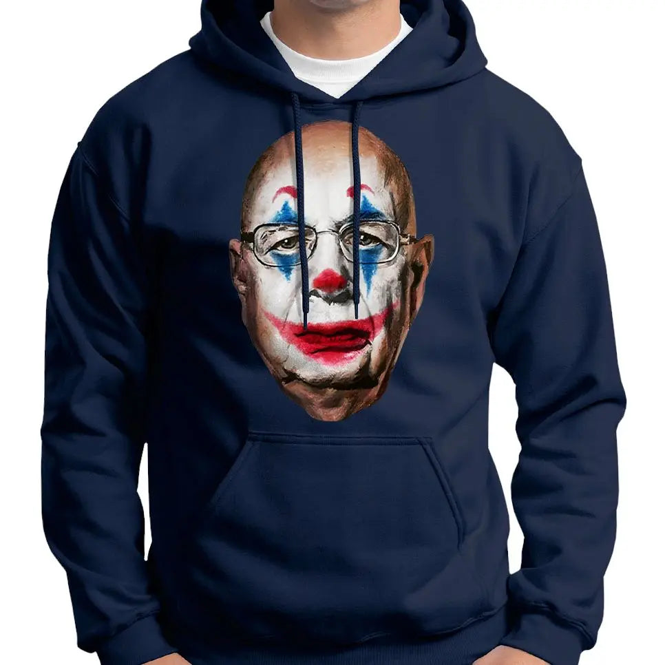 Klaus Schwab Clown Hoodie Wide Awake Clothing