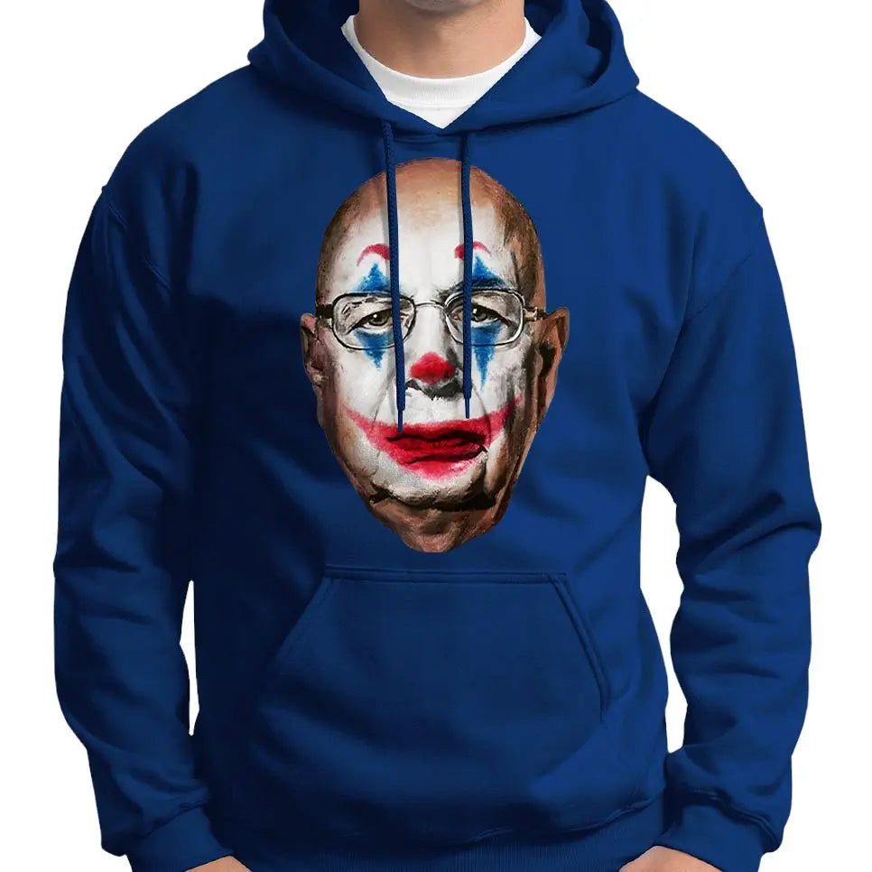 Klaus Schwab Clown Hoodie Wide Awake Clothing