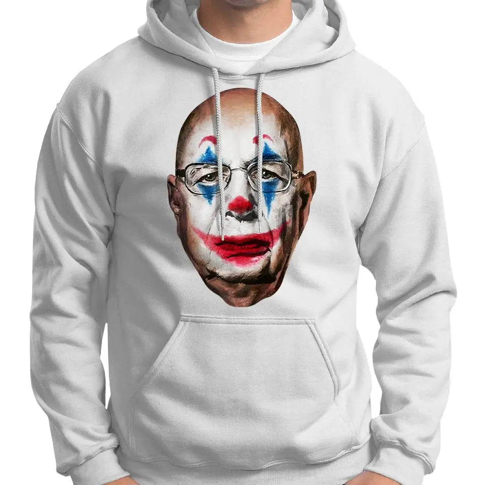 Klaus Schwab Clown Hoodie Wide Awake Clothing