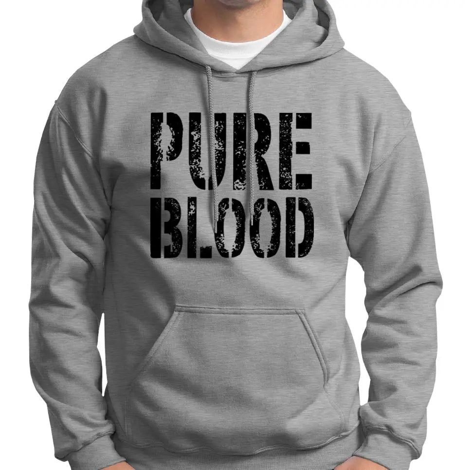 "Pure Blood" Anti Covid Vaccine Hoodie Wide Awake Clothing