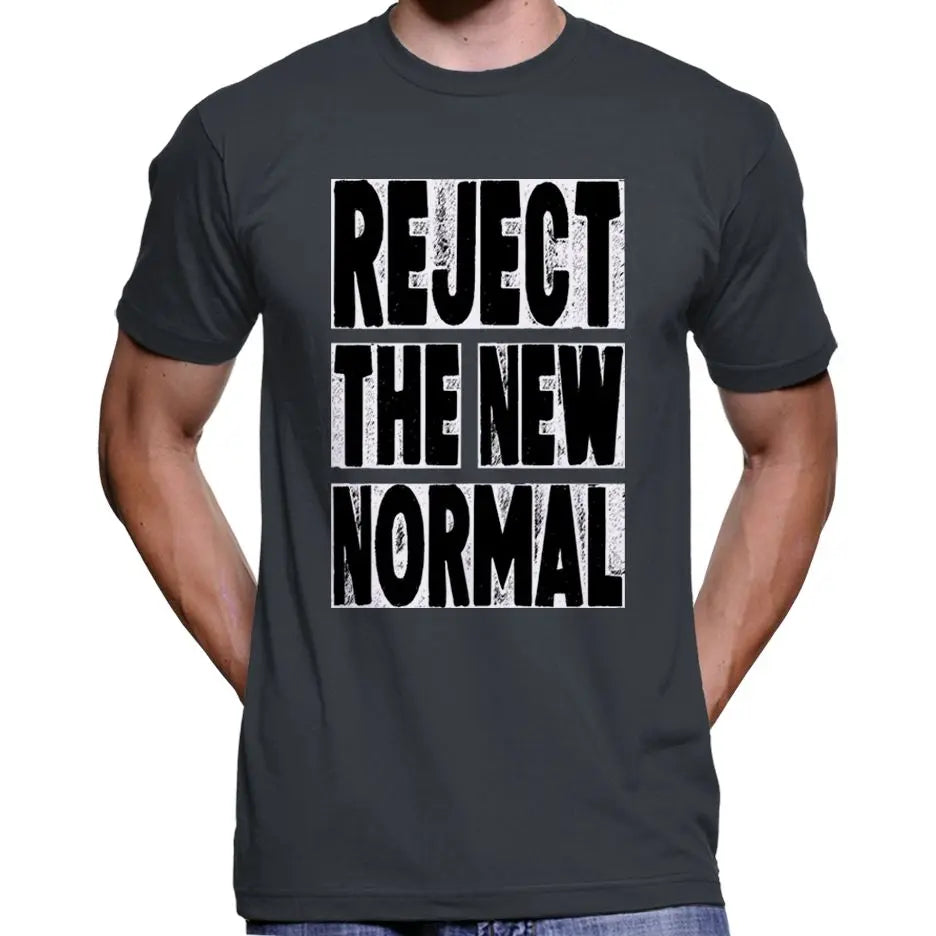 Reject The New Normal Anti-Lockdown T-Shirt Wide Awake Clothing