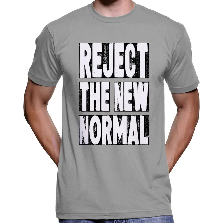 Reject The New Normal Anti-Lockdown T-Shirt Wide Awake Clothing