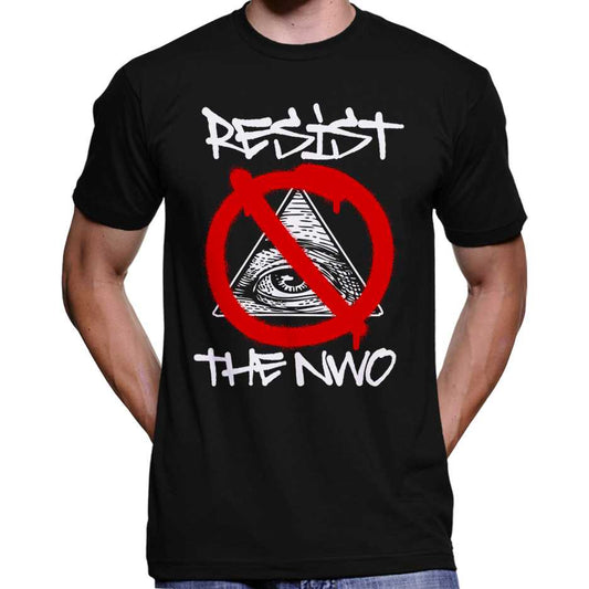 Resist The New World Order T-Shirt Wide Awake Clothing