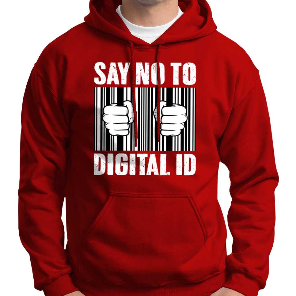 Say No To Digital ID Hoodie Wide Awake Clothing