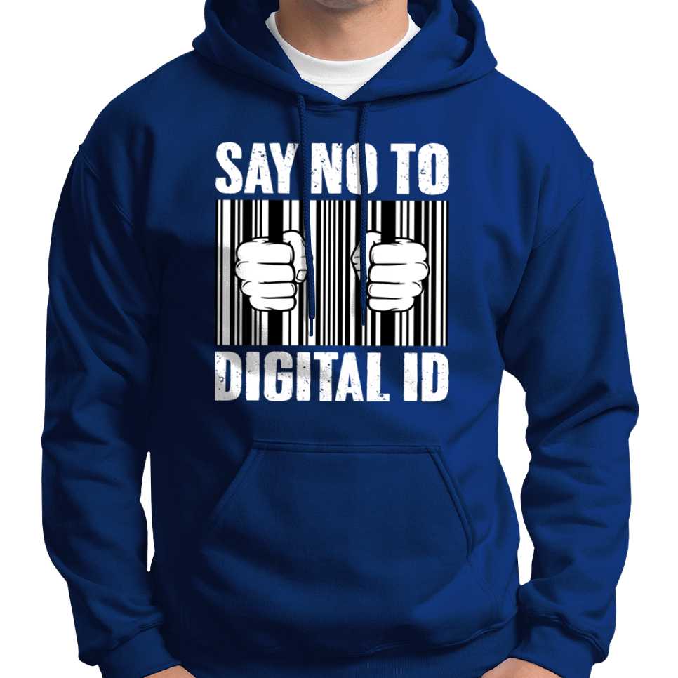 Say No To Digital ID Hoodie Wide Awake Clothing
