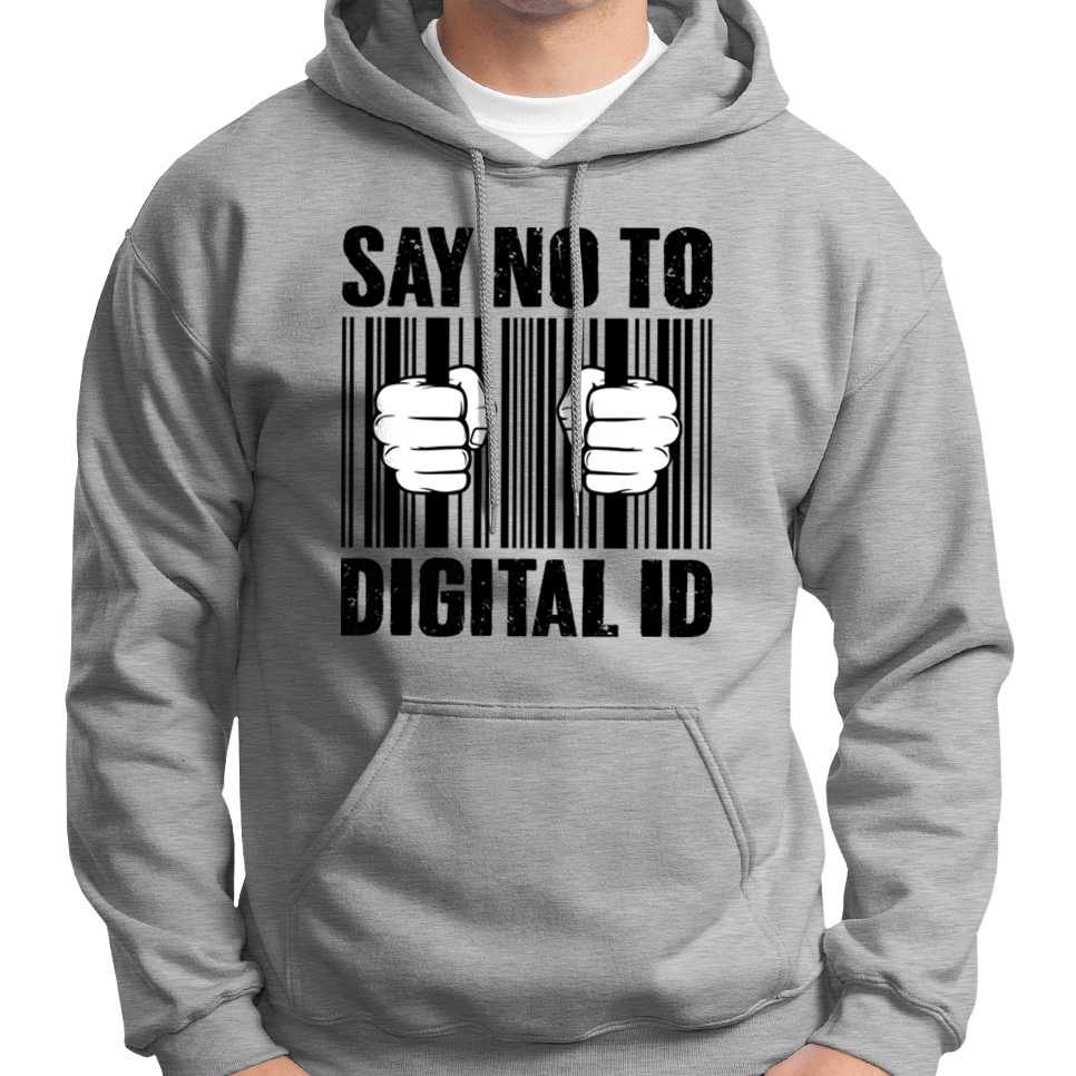 Say No To Digital ID Hoodie Wide Awake Clothing