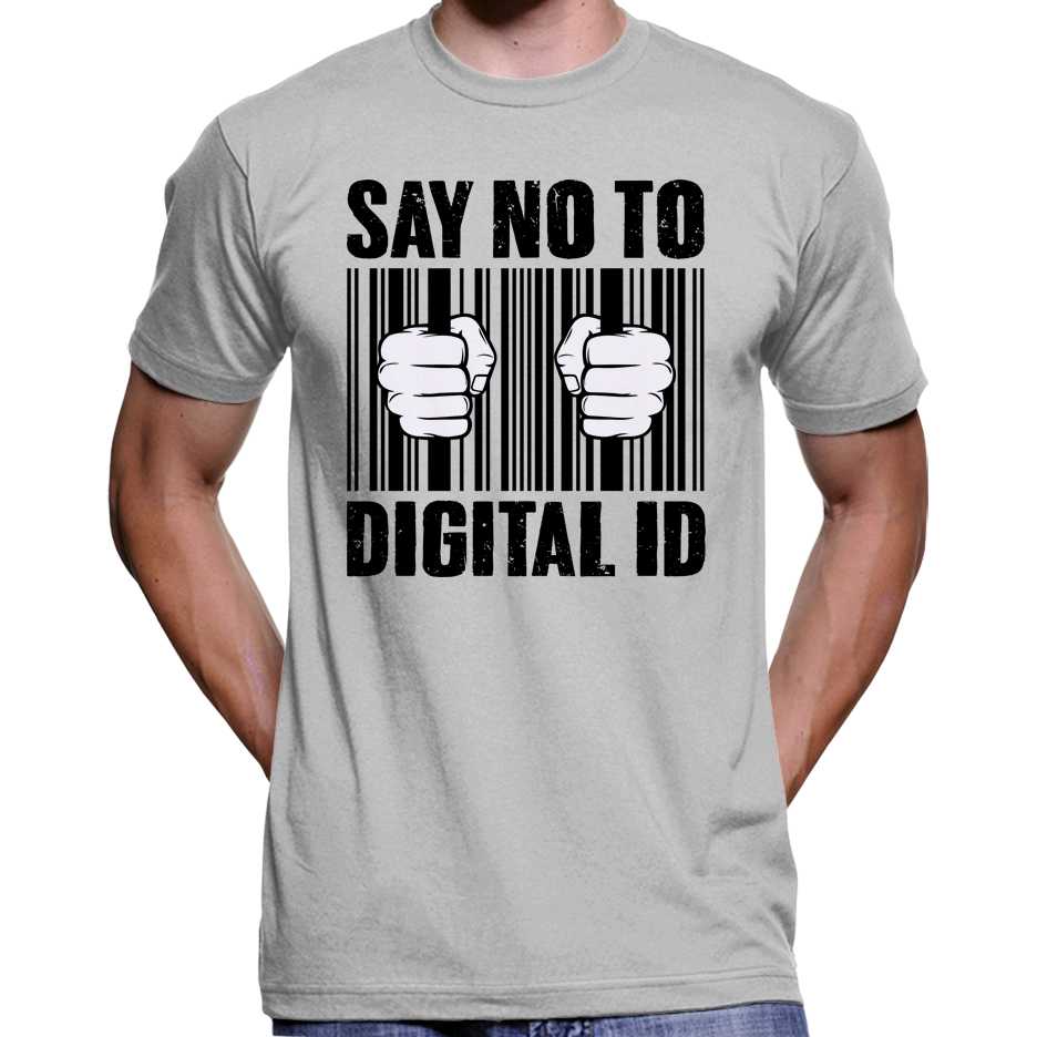 Say No To Digital ID T-Shirt Wide Awake Clothing