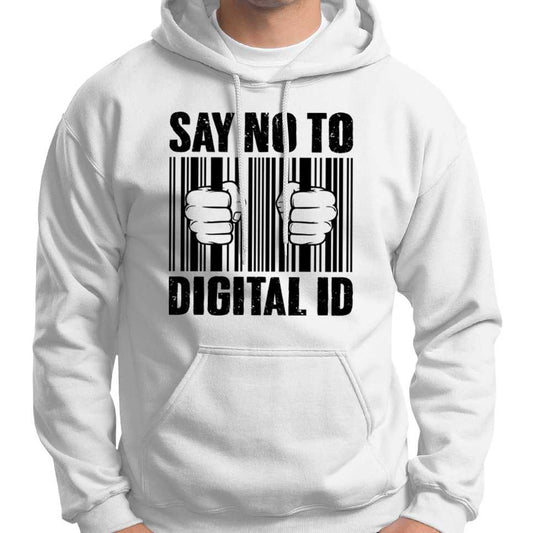 Say No To Digital ID Hoodie Wide Awake Clothing