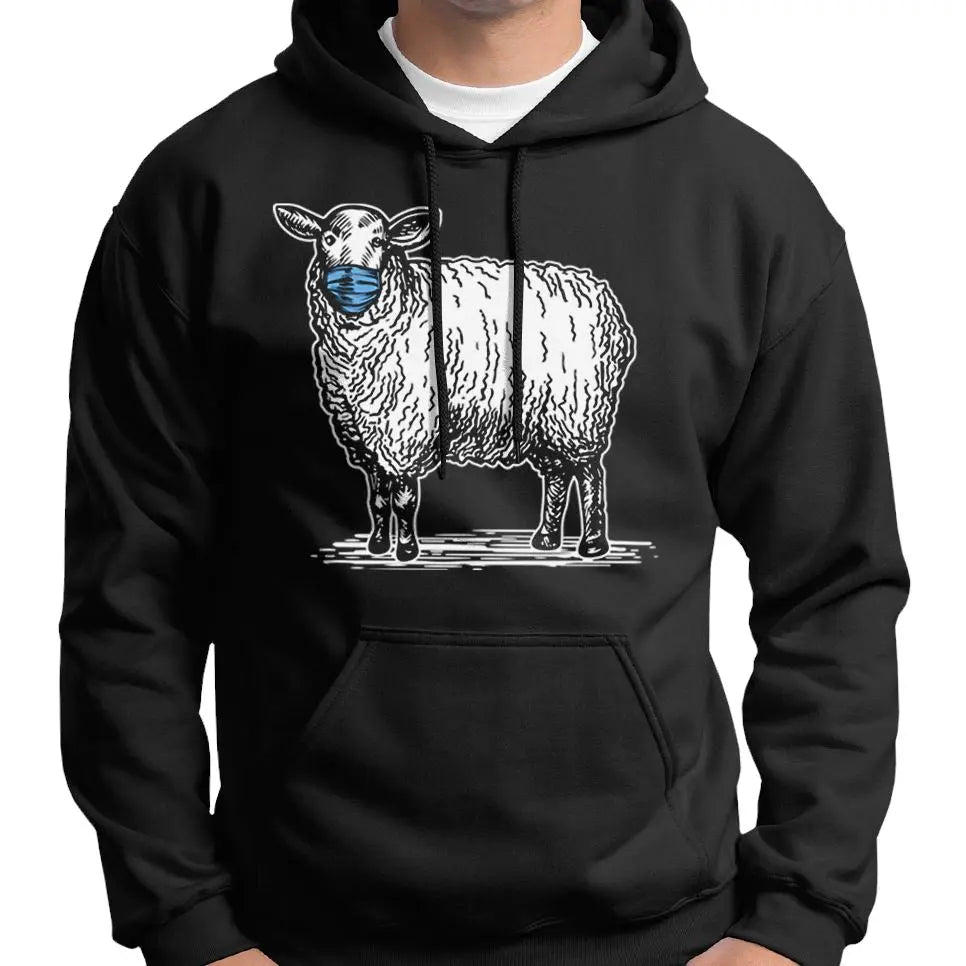 Masked Sheep Anti Face Mask Hoodie Wide Awake Clothing