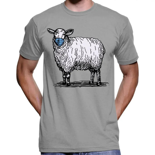 Masked Sheep Anti Face Mask T-Shirt Wide Awake Clothing