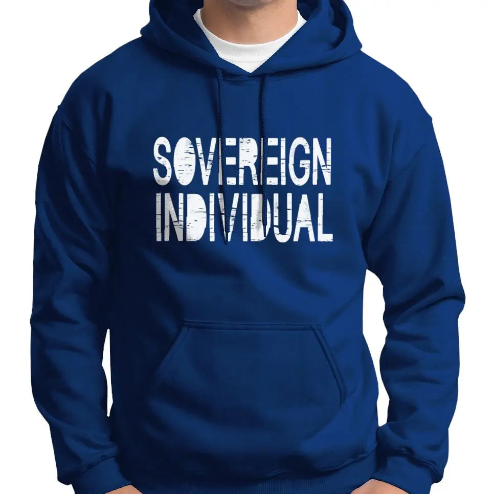"Sovereign Individual" Hoodie Wide Awake Clothing