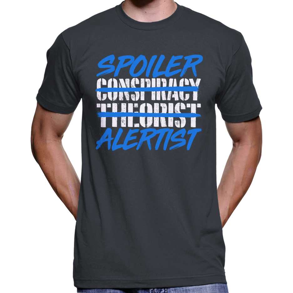 Spoiler Alertist T-Shirt Wide Awake Clothing