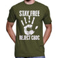 "Stay Free, Reject CBDC" T-Shirt Wide Awake Clothing