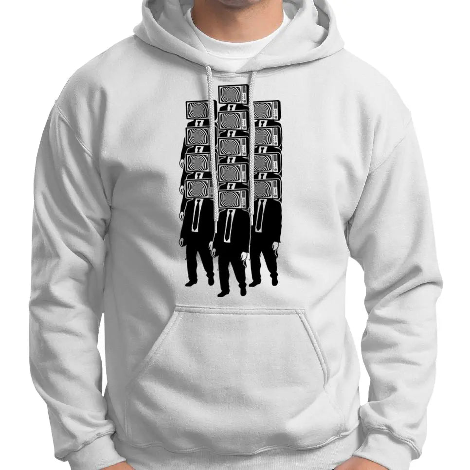 TV Head Zombie Horde Hoodie Wide Awake Clothing