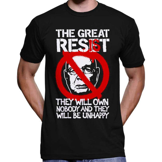 The Great Resist: "They Will Own Nobody..." T-Shirt Wide Awake Clothing