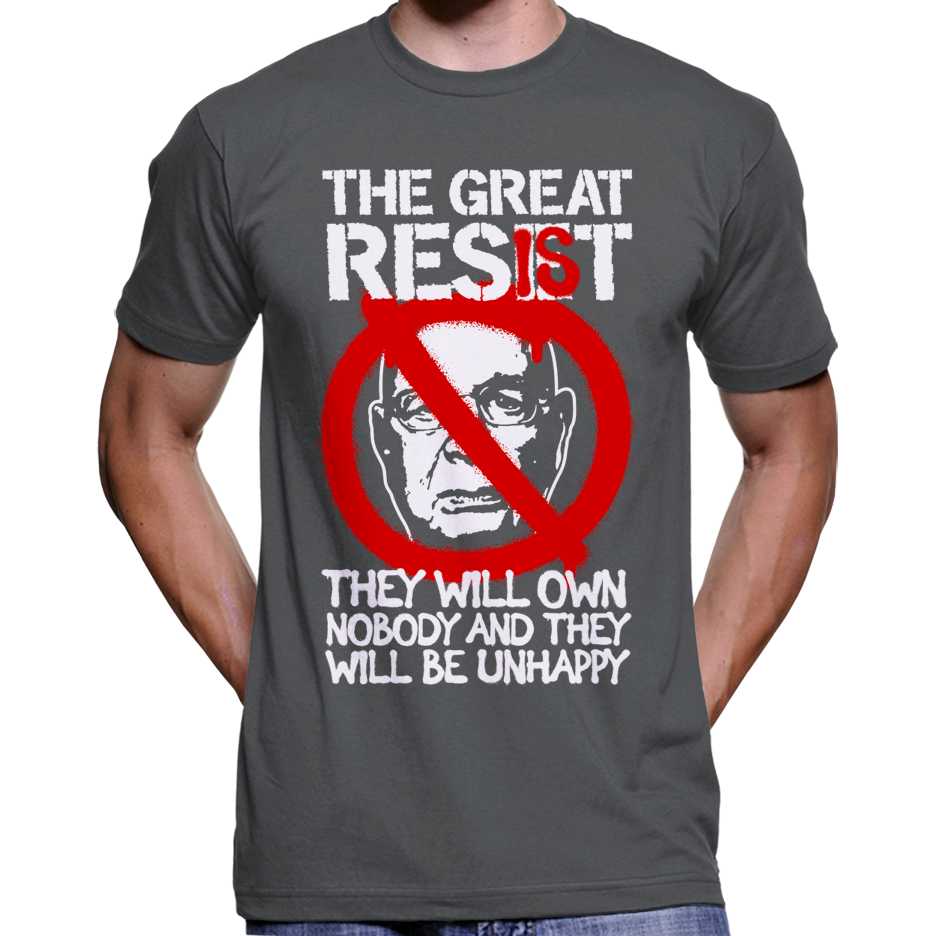 The Great Resist: "They Will Own Nobody..." T-Shirt Wide Awake Clothing