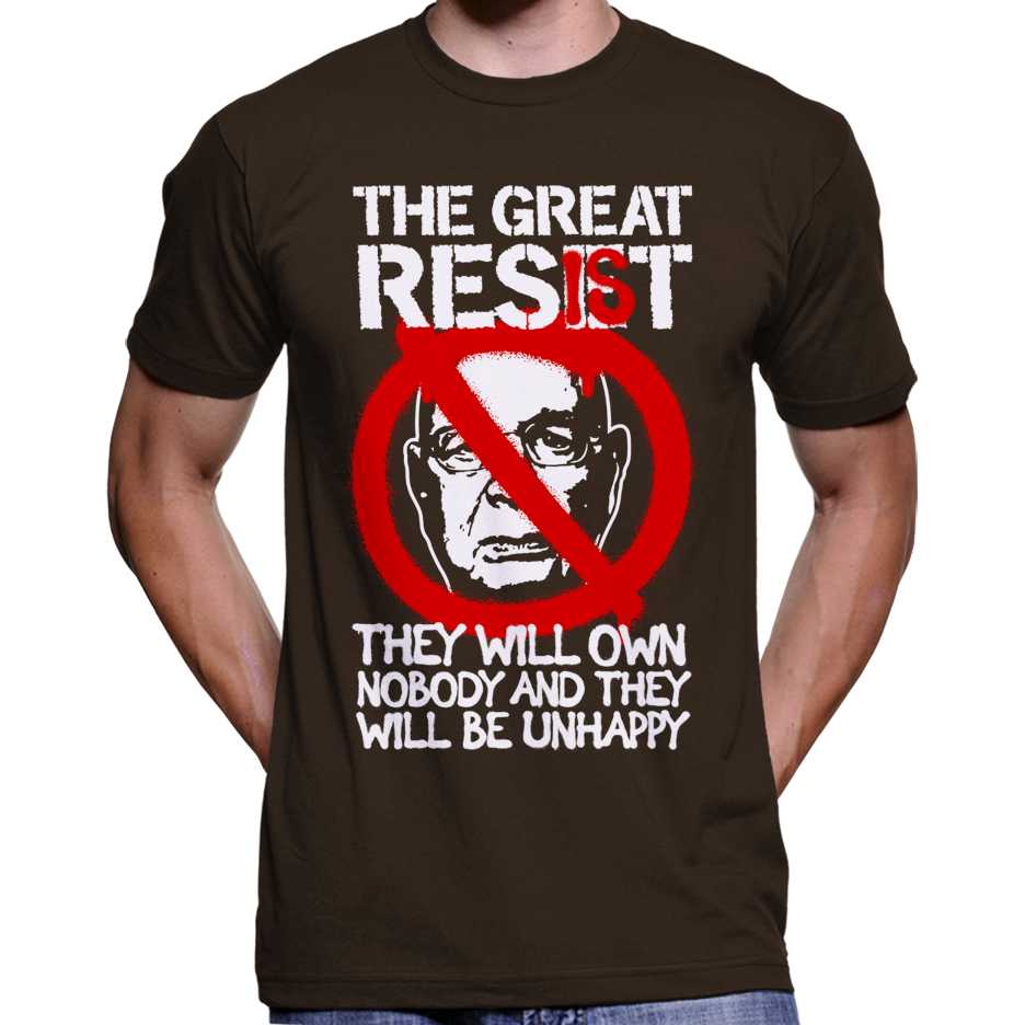 The Great Resist: "They Will Own Nobody..." T-Shirt Wide Awake Clothing