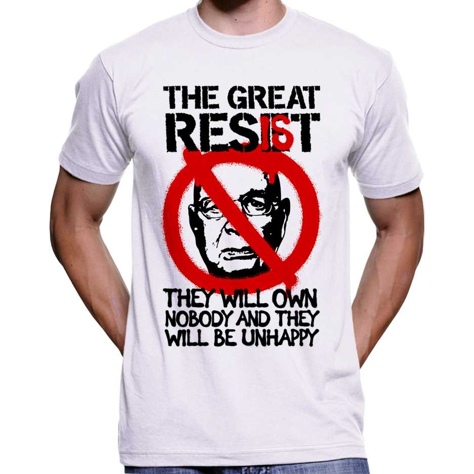 The Great Resist: "They Will Own Nobody..." T-Shirt Wide Awake Clothing