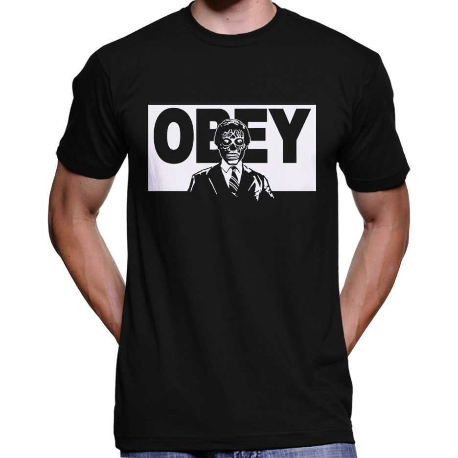 They Live Obey Alien T-Shirt Wide Awake Clothing
