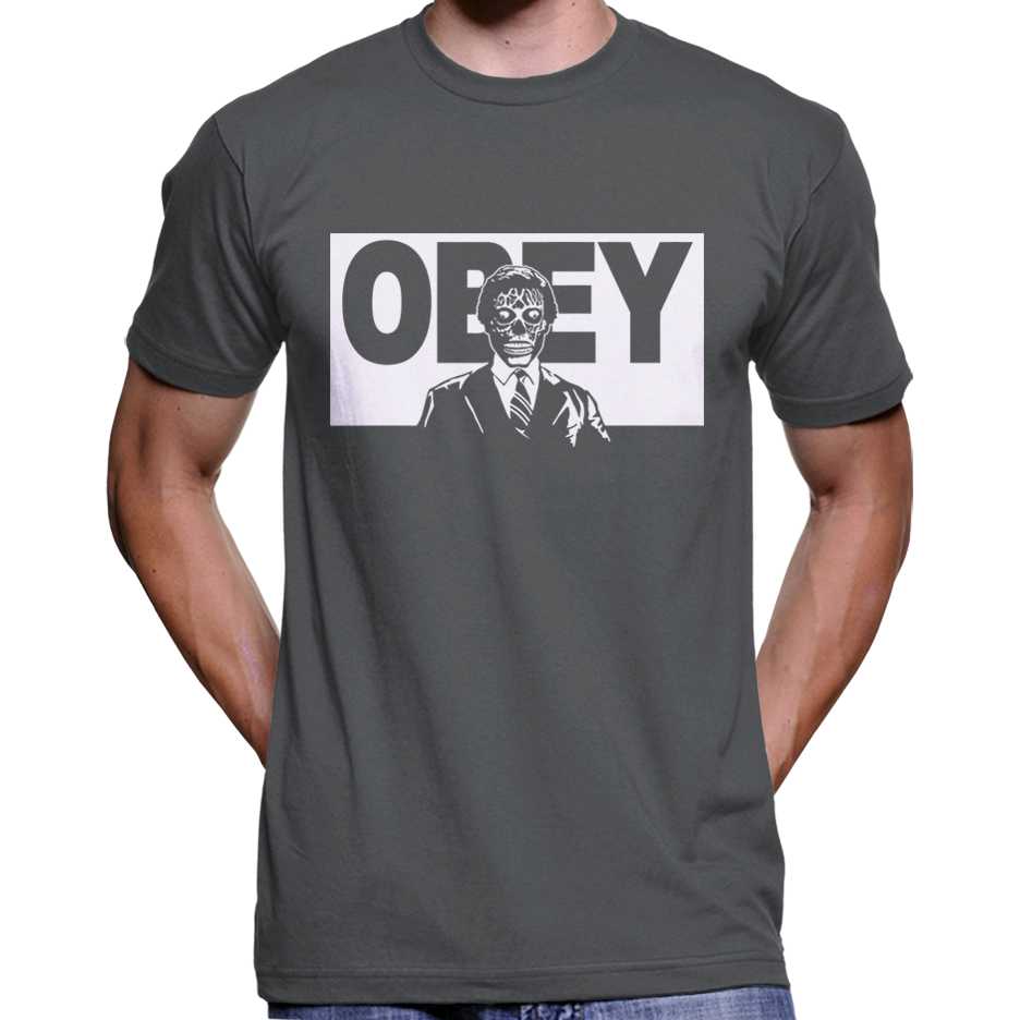 They Live Obey Alien T-Shirt Wide Awake Clothing