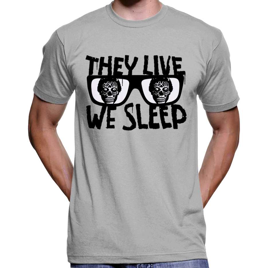 They Live We Sleep T-Shirt Wide Awake Clothing