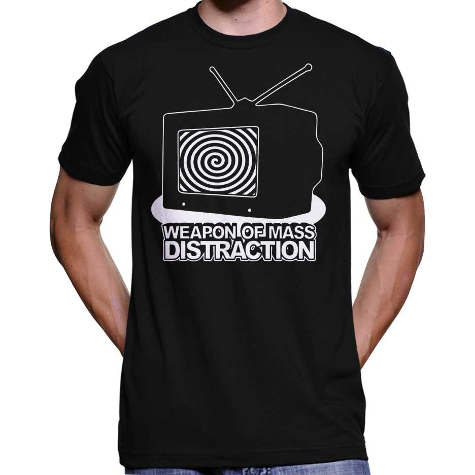 Weapon Of Mass Distraction T-Shirt Wide Awake Clothing