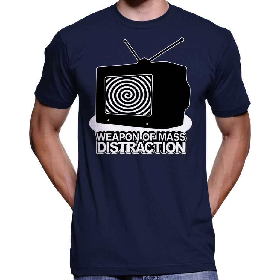 Weapon Of Mass Distraction T-Shirt Wide Awake Clothing