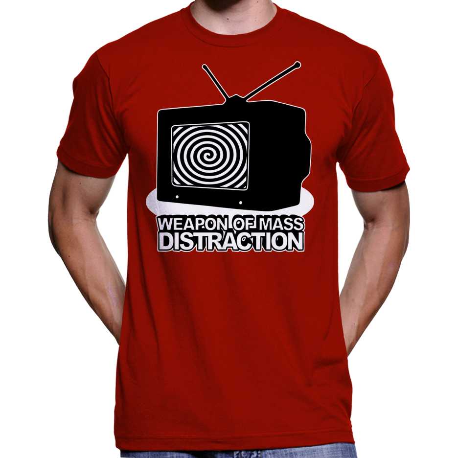 Weapon Of Mass Distraction T-Shirt Wide Awake Clothing