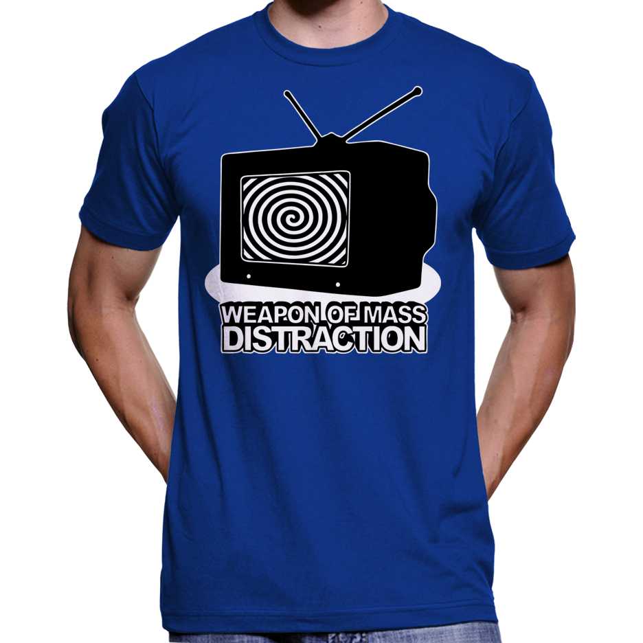 Weapon Of Mass Distraction T-Shirt Wide Awake Clothing