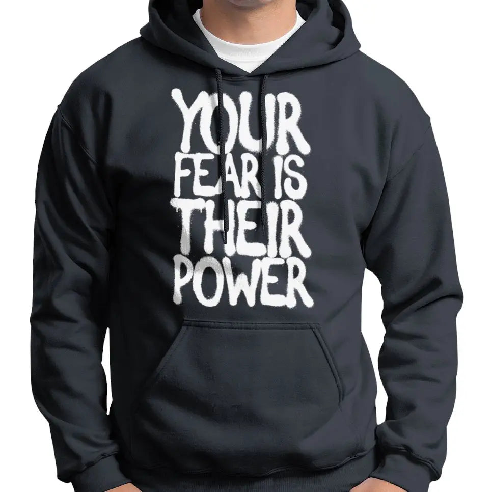 "Your Fear Is Their Power" Graffiti Hoodie Wide Awake Clothing