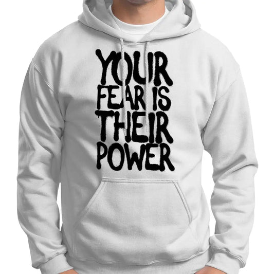 "Your Fear Is Their Power" Graffiti Hoodie Wide Awake Clothing