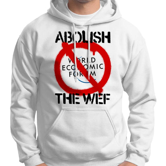 Abolish The World Economic Forum Hoodie Wide Awake Clothing