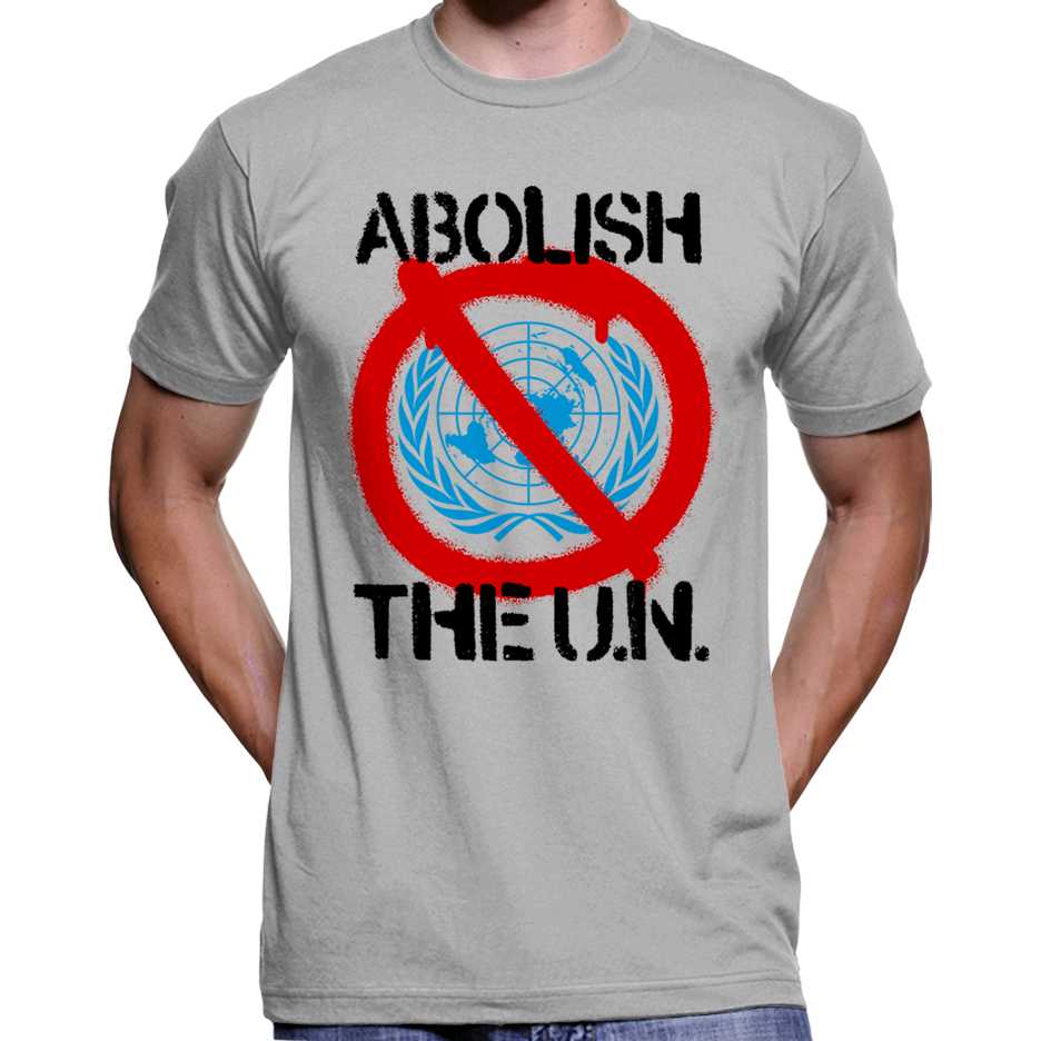 Abolish The United Nations T-Shirt Wide Awake Clothing