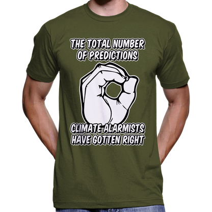 Climate Alarmist Predictions T-Shirt