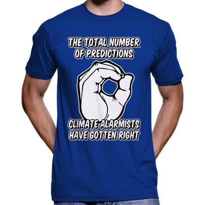 Climate Alarmist Predictions T-Shirt