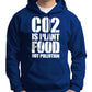 CO2 Is Plant Food, Not Pollution Hoodie Wide Awake Clothing