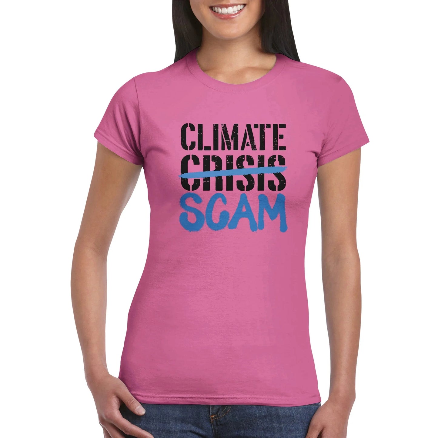 Climate Scam Women's T-Shirt
