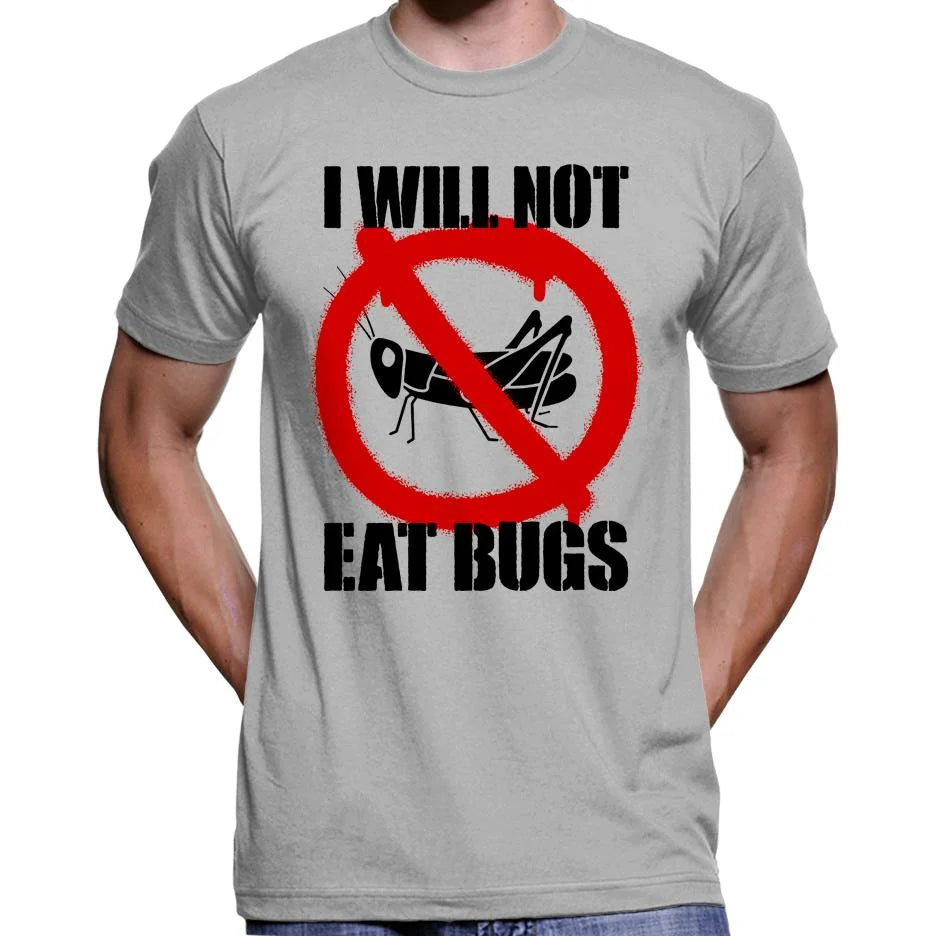 I Will Not Eat Bugs T-Shirt Wide Awake Clothing